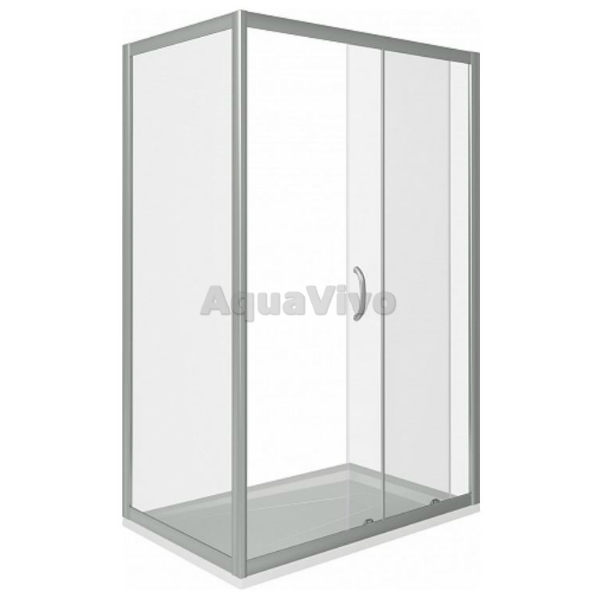Душевой уголок Good Door Infinity WTW+SP-C-CH 120x90, стекло прозрачное, профиль хром - фото 1