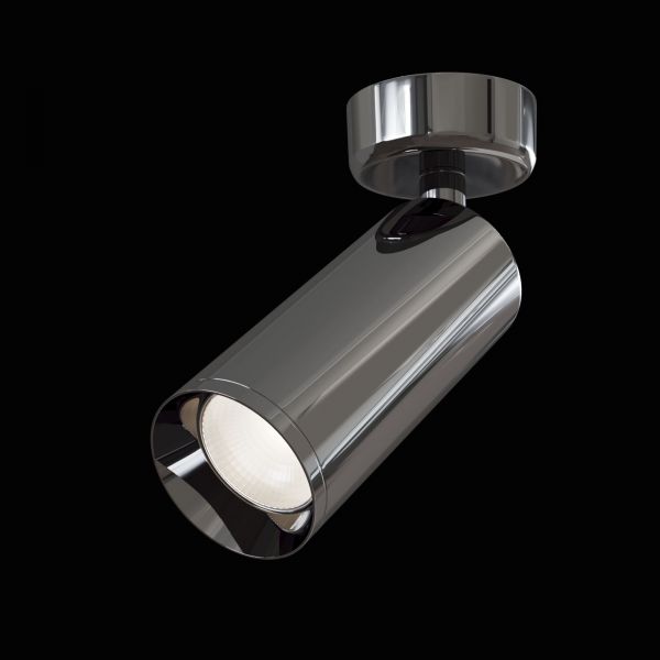 Потолочный светильник Maytoni Technical Focus C017CW-01GF, арматура графит, плафон металл графит