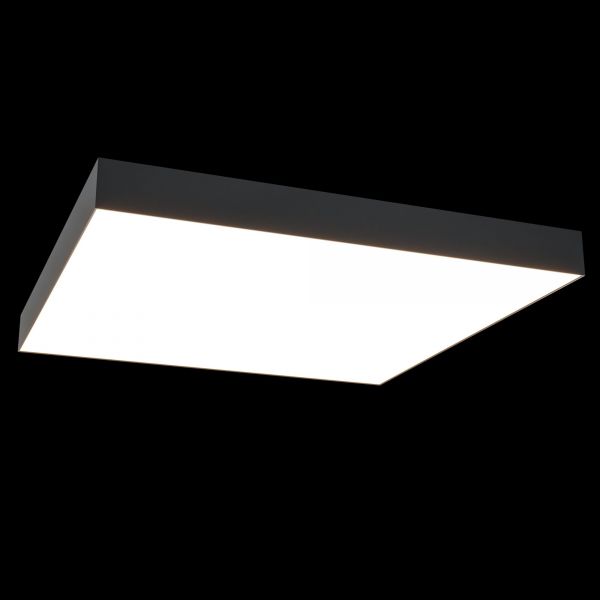 Потолочный светильник Maytoni Technical Zon C067CL-L96B3K, арматура черная, плафон пластик белый - фото 1