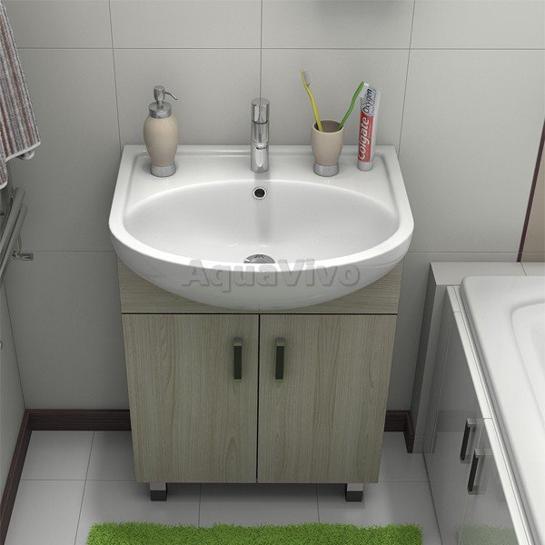 Мебель для ванной Какса-А Сантана 50, напольная, цвет дуб сантана - фото 1