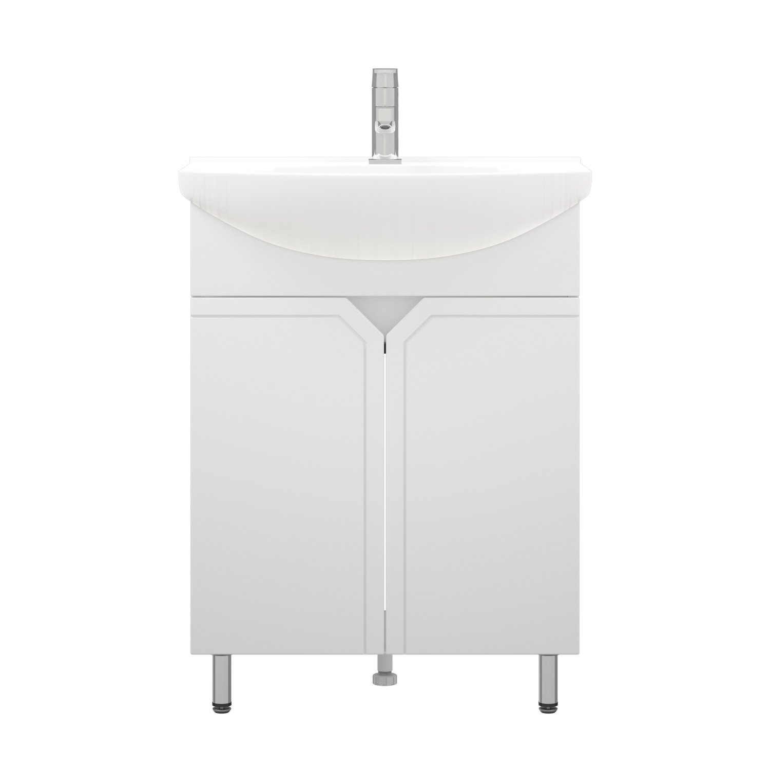 Мебель для ванной Corozo Сириус 65, цвет белый - фото 1