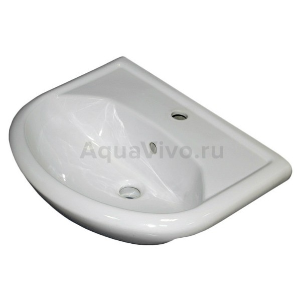 Мебель для ванной Stella Polar Концепт Эко 55, напольная, цвет белый