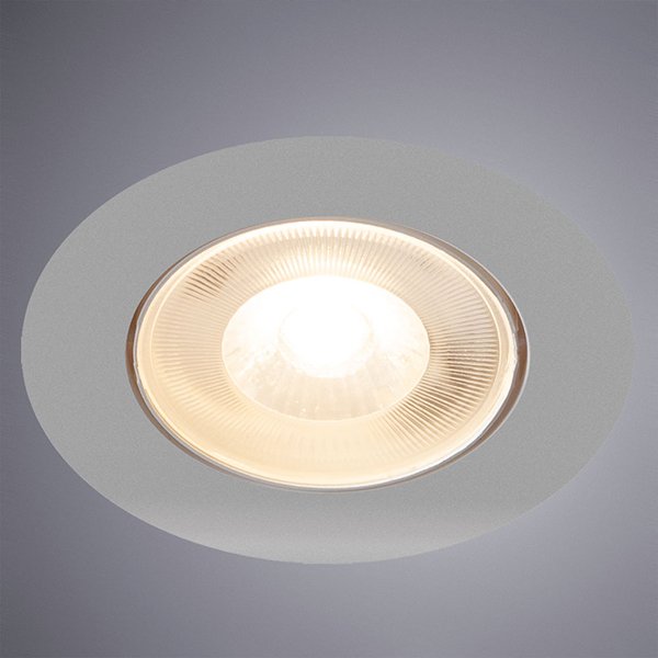 Точечный светильник Arte Lamp Kaus A4762PL-1WH, арматура белая, 11х11 см - фото 1