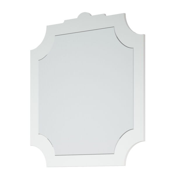 Зеркало Corozo Манойр 85x84, цвет белый