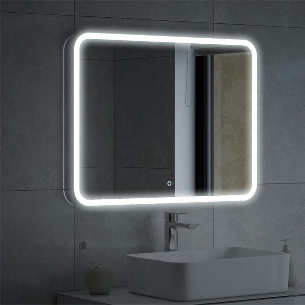 Зеркало Corozo Альбано 80х60, с подсветкой и сенсором - фото 1