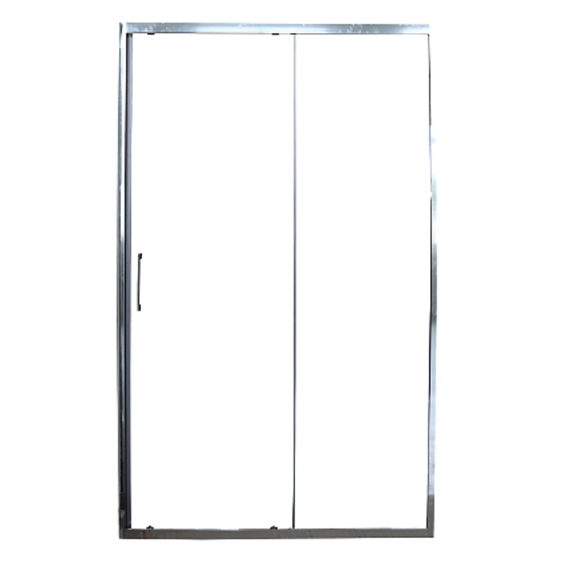 Душевая дверь CeruttiSPA Gloria D120 120x195, стекло прозрачное, профиль хром