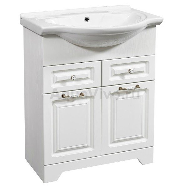 Мебель для ванной Stella Polar Кармела 65, цвет Ольха белая