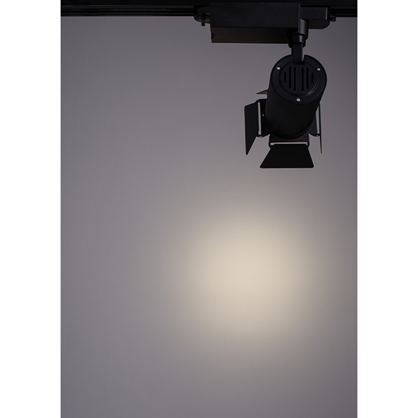 Спот Arte Lamp Falena A6720PL-1BK, арматура черная, плафон металл черный, 11х15 см - фото 1