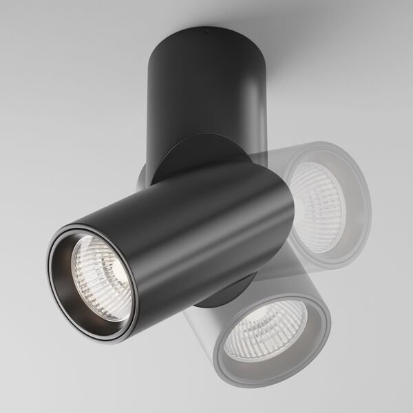 Потолочный светильник Maytoni Technicali Dafne C027CL-L10B4K, арматура черная - фото 1