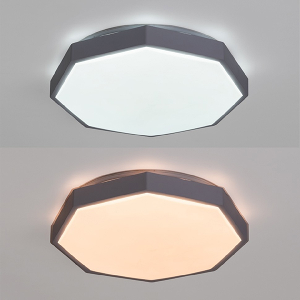 Потолочный светильник Arte Lamp Kant A2659PL-1WH, арматура белая, плафон пластик белый, 47х47 см - фото 1