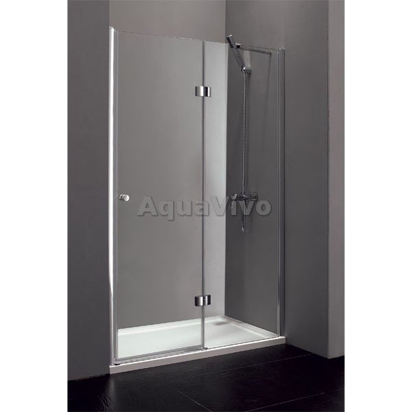 Душевая дверь Cezares VERONA-W-B-12-90-C-Cr 90, стекло прозрачное, профиль хром - фото 1