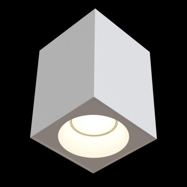Потолочный светильник Maytoni Technical Sirius C030CL-01W, арматура белая, плафон металл белый