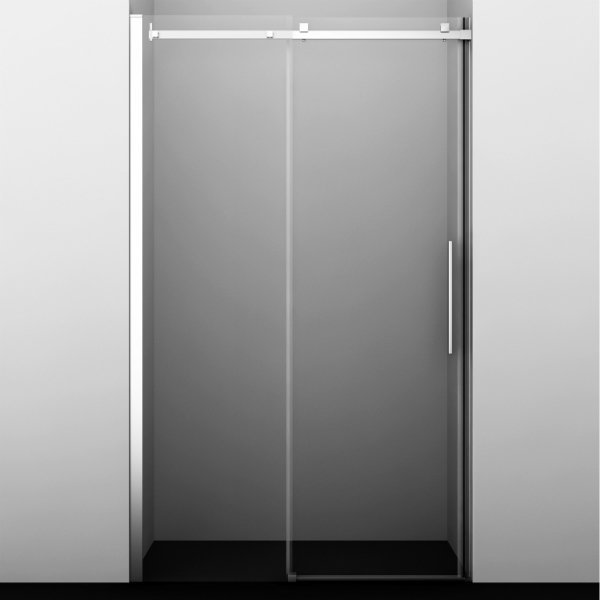 Душевая дверь WasserKRAFT Alme WasserSchutz 15R30 130x200, стекло прозрачное, профиль серебристый - фото 1
