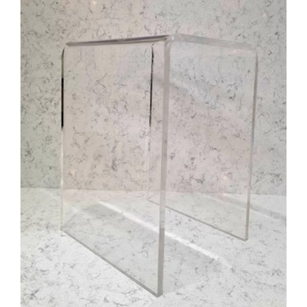 Стульчик Deto 98621, стекло плексиглас, цвет прозрачный - фото 1