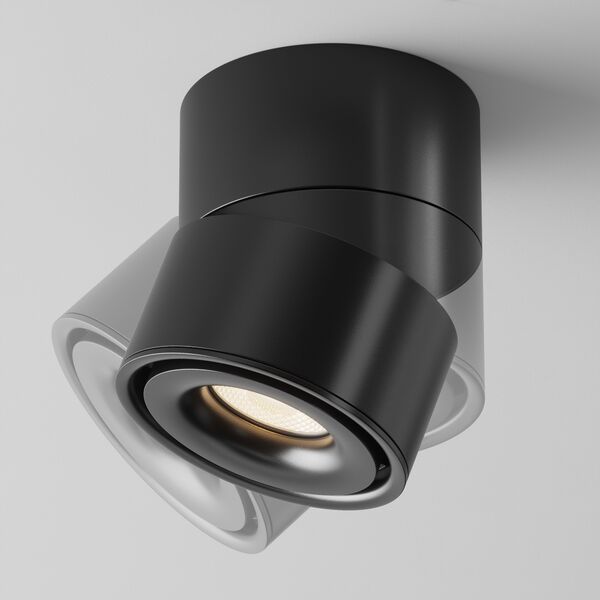 Потолочный светильник Maytoni Technicali Yin C084CL-15W3K-D-B, арматура черная - фото 1