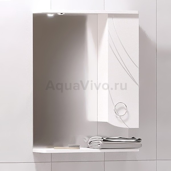 Мебель для ванной Corozo Ультра Флора 55, цвет белый - фото 1