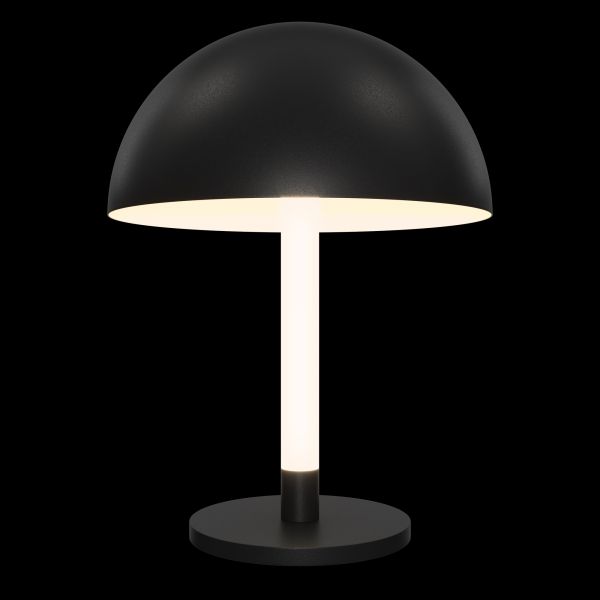 Настольная лампа Maytoni Ray Z012TL-L8B3K, арматура черная, плафон металл черный