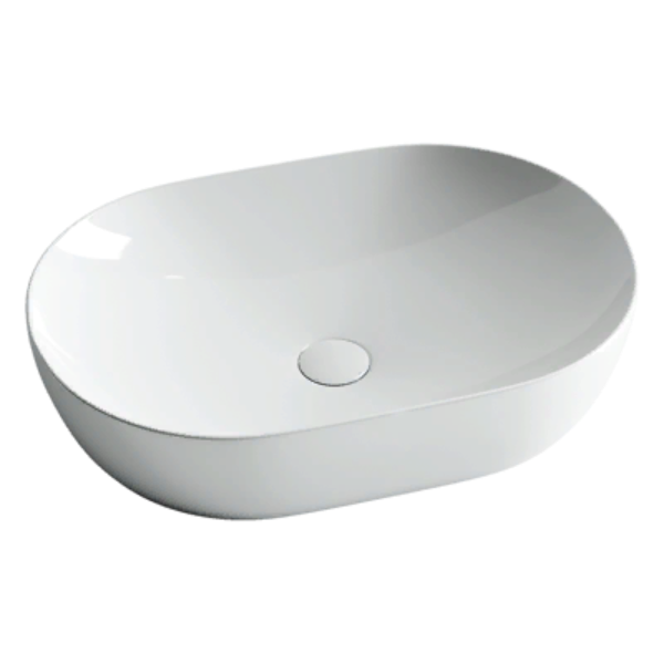Раковина Ceramica Nova Element CN5009 накладная, 60x42 см, цвет белый