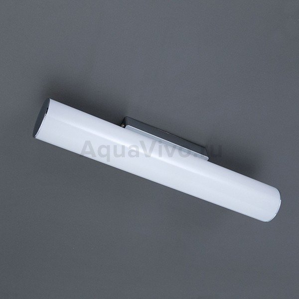 Настенный светильник Citilux Фауст CL72112N, арматура хром, плафон полимер белый, 41х8