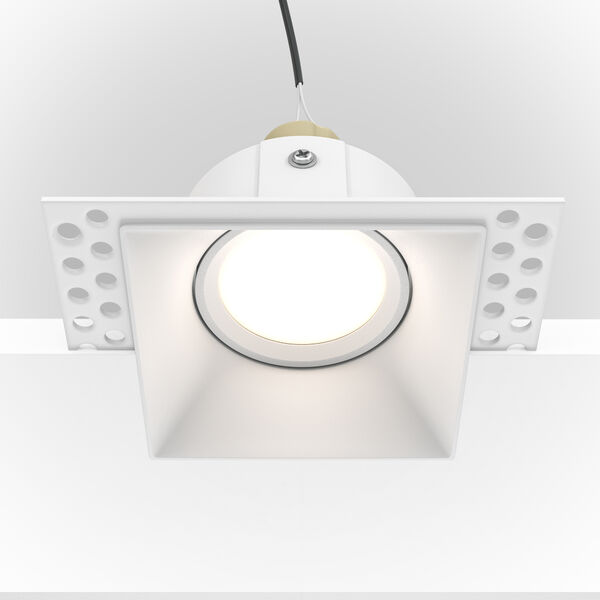 Точечный светильник Maytoni Technicali Dot DL042-01-SQ-W, арматура белая