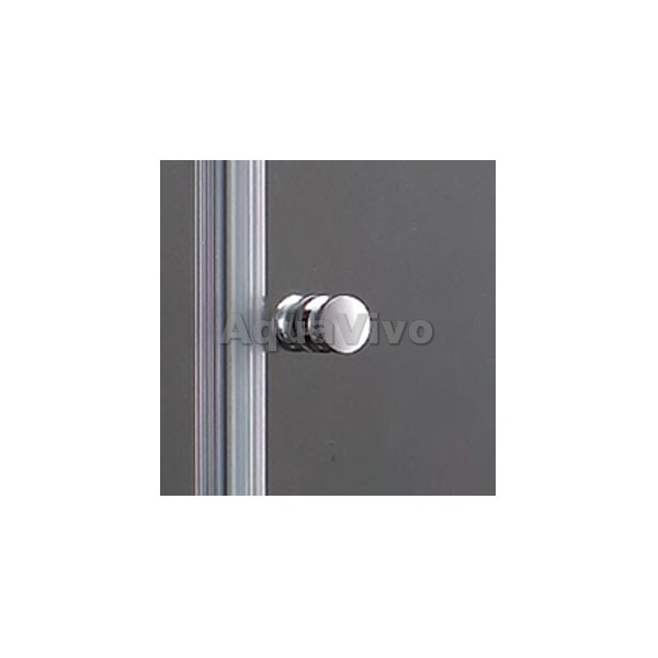 Душевая дверь Cezares ELENA-W-BS-13-40+45/45-C-Cr 130, стекло прозрачное, профиль хром - фото 1
