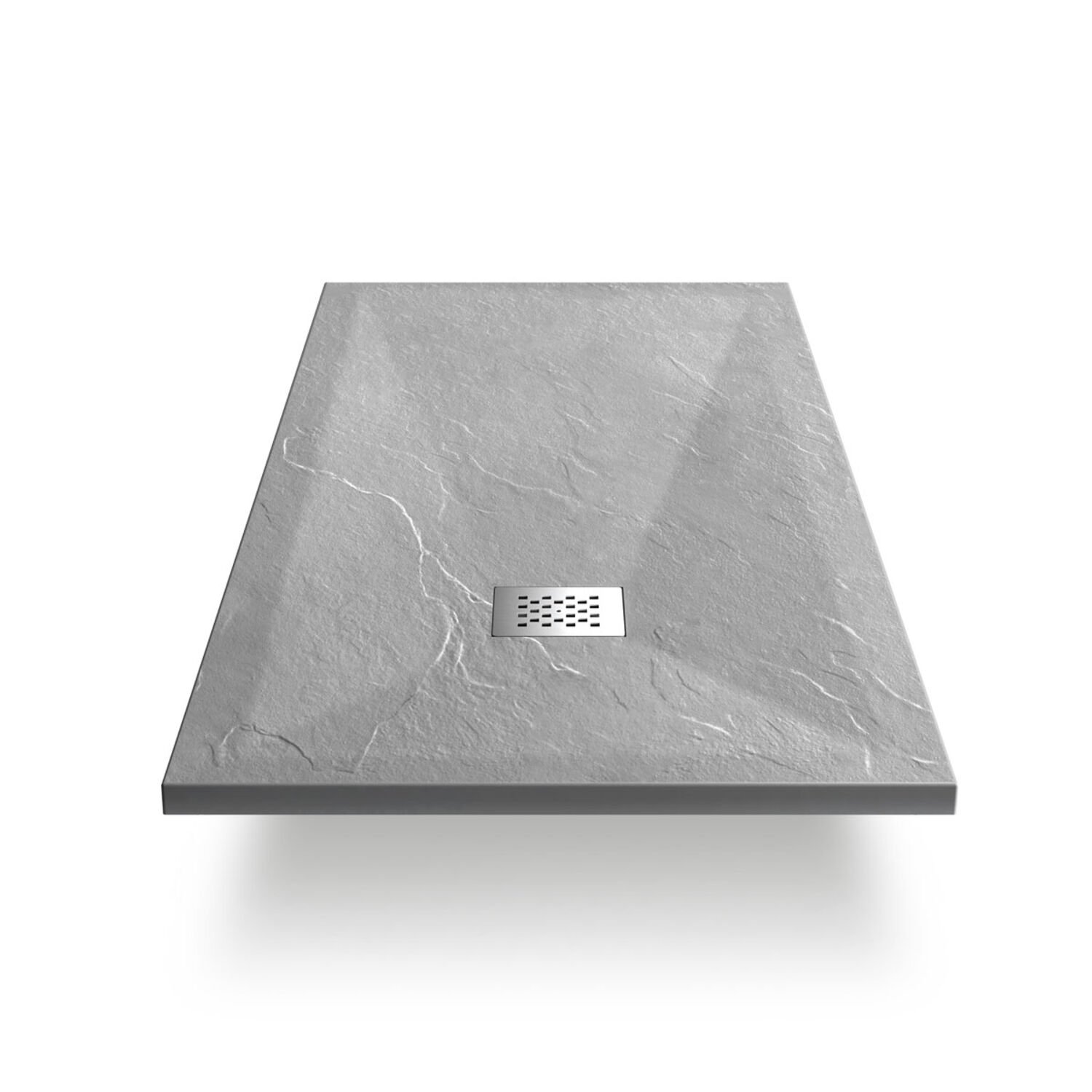 Поддон Vincea VST-4SR 110x80, искусственный камень, цвет серый - фото 1