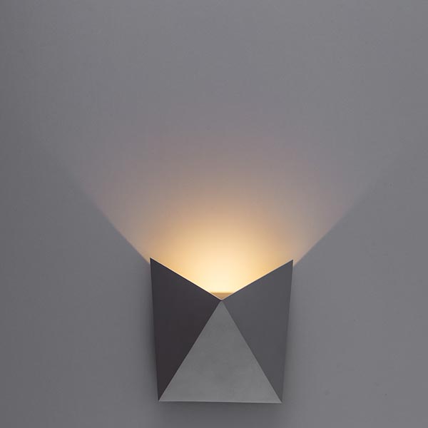 Настенный светильник Arte Lamp Busta A1609AP-1GY, арматура серая, плафон металл серый, 17х5 см - фото 1