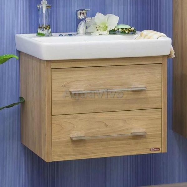 Мебель для ванной Sanflor Ларго 70, подвесная, цвет Швейцарский Вяз - фото 1