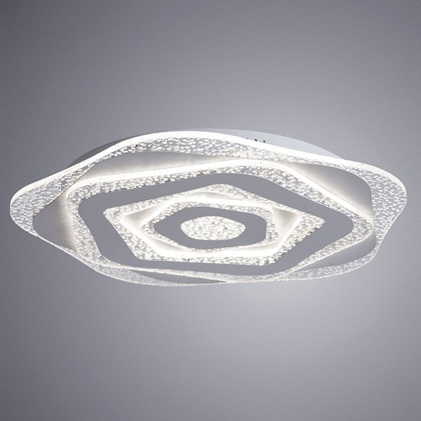 Потолочный светильник Arte Lamp Multi-Bead A1382PL-1CL, арматура белая, плафон пластик белый, 50х50 см - фото 1
