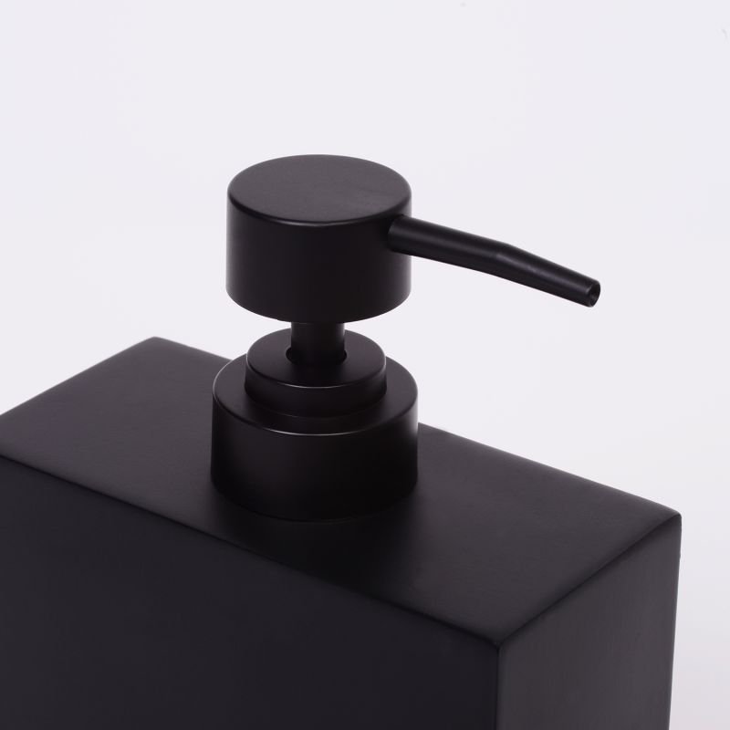 Дозатор WasserKRAFT Abens K-3799 для жидкого мыла, настольный, цвет черный - фото 1