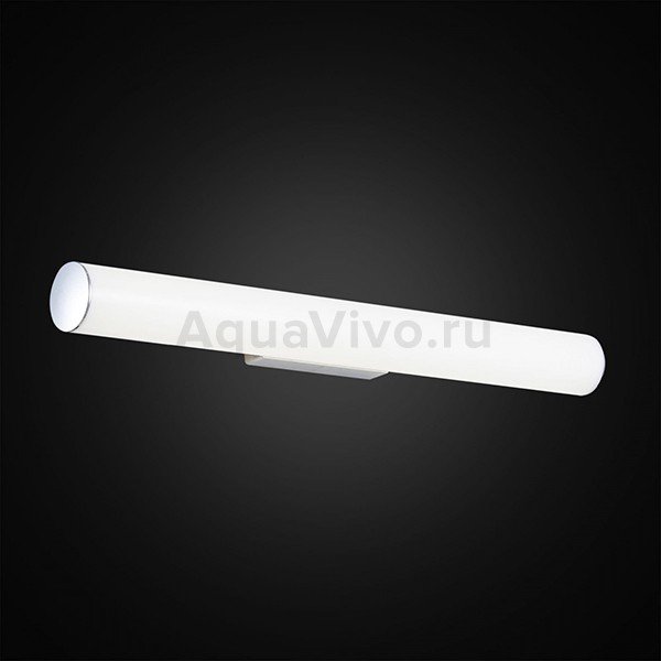 Настенный светильник Citilux Фауст CL72118N, арматура хром, плафон полимер белый, 61х8 - фото 1