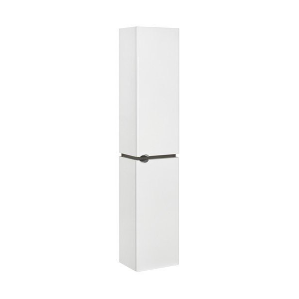 Шкаф-пенал Акватон Скай Pro 30, правый, цвет белый глянец