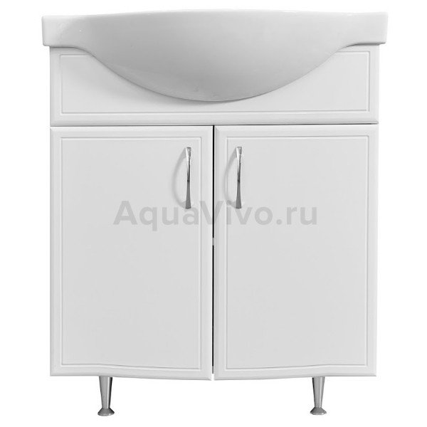Мебель для ванной Stella Polar Концепт 70, напольная, цвет белый - фото 1