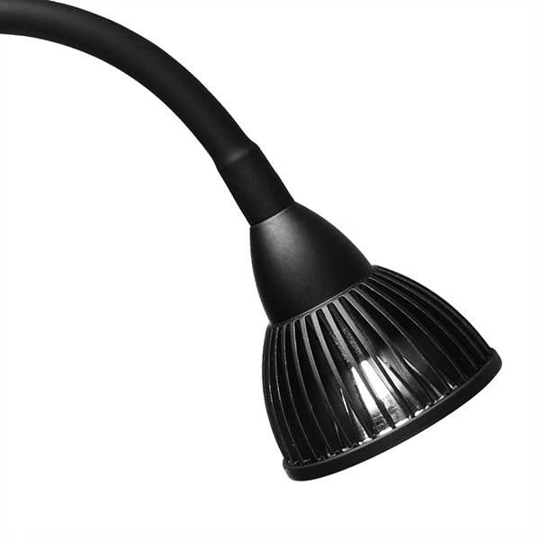 Спот Arte Lamp Cercare A4107PL-1BK, арматура черная, плафон металл черный, 6х40 см - фото 1