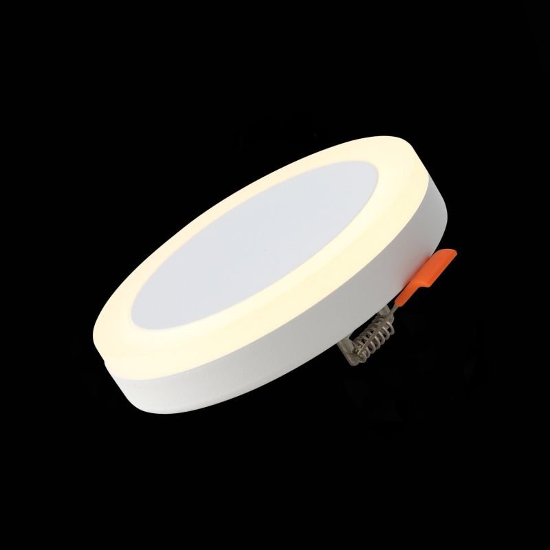Потолочный светильник ST Luce Ciamella ST104.502.06, арматура металл, цвет белый, плафон акрил, цвет белый - фото 1