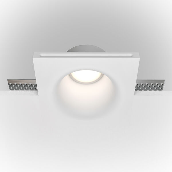 Точечный светильник Maytoni Technicali Gyps Modern DL001-1-01-W, арматура белая