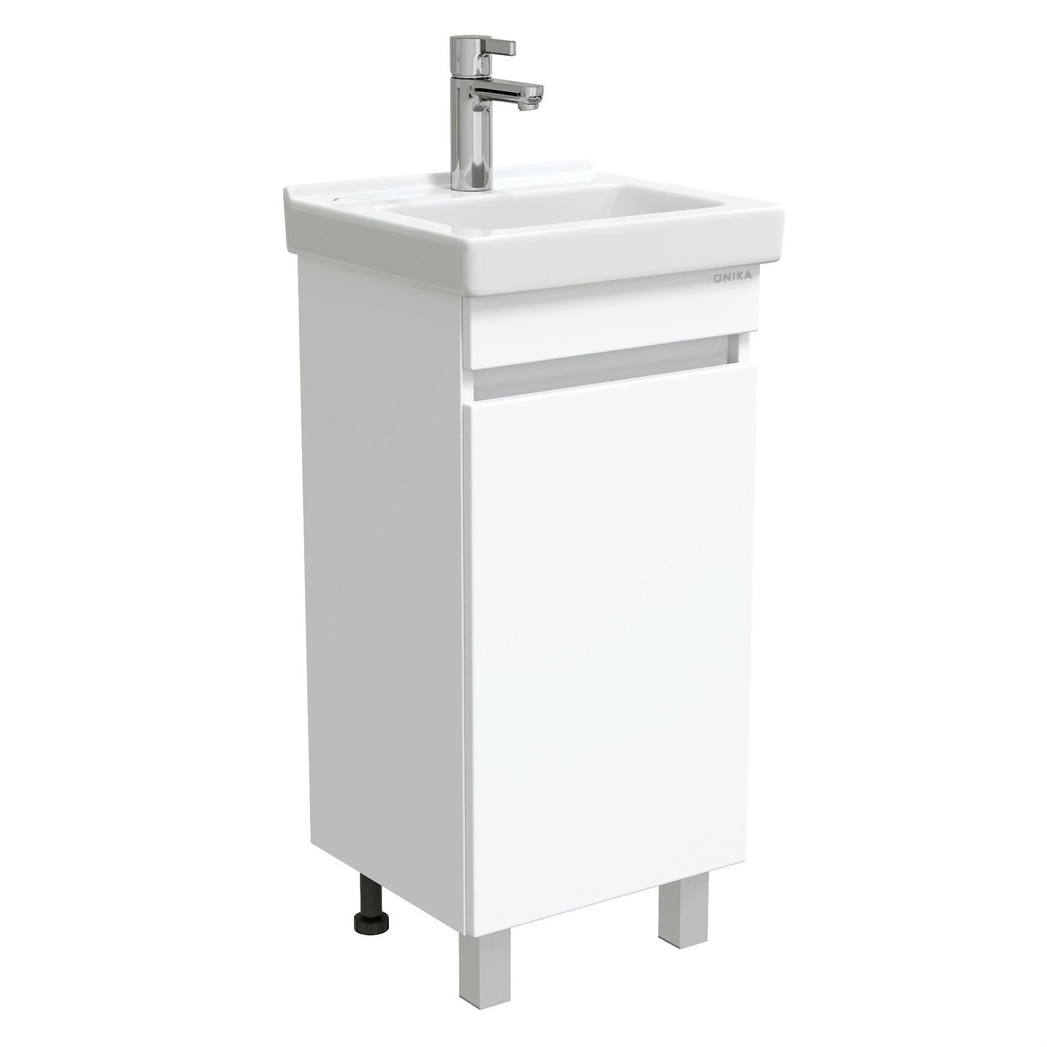 Мебель для ванной Оника Милтон Квадро 40, цвет белый - фото 1