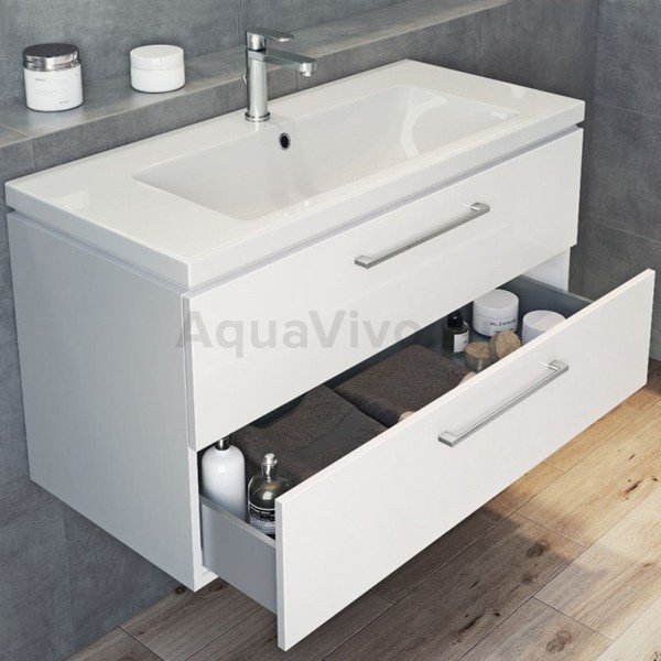 Мебель для ванной Cersanit Lara 80, цвет белый - фото 1