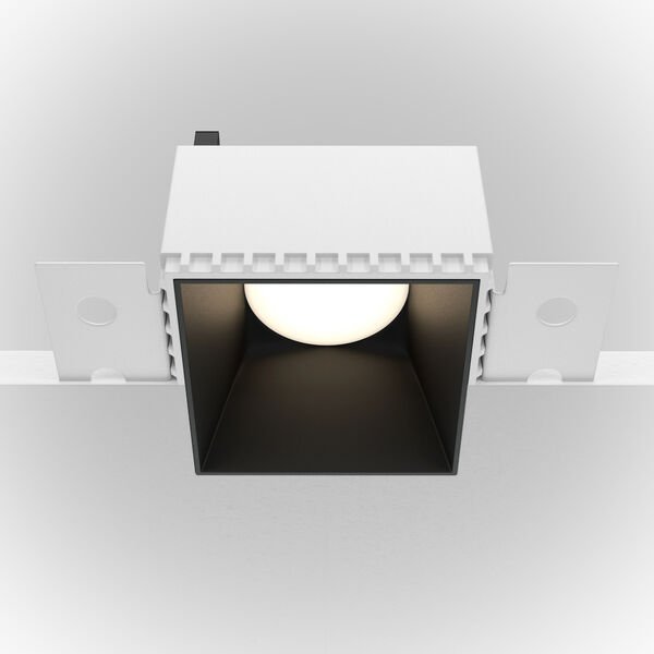 Точечный светильник Maytoni Technicali Share DL051-01-GU10-SQ-WB, арматура черная - фото 1