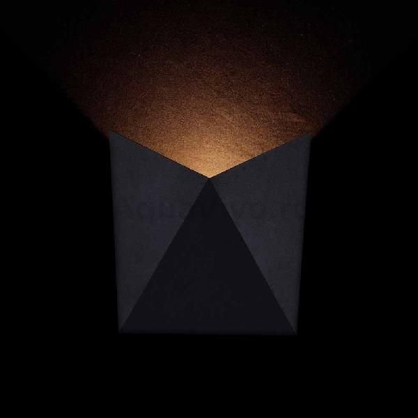 Настенный светильник Maytoni Beekman O802WL-L7B, арматура цвет черный, цвет черный - фото 1
