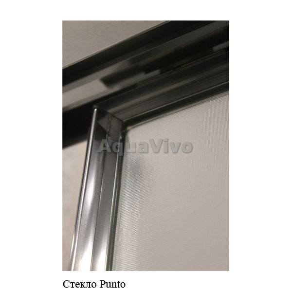 Душевая дверь Cezares ANIMA-W-BS-80-P-Cr 80, стекло punto, профиль хром - фото 1