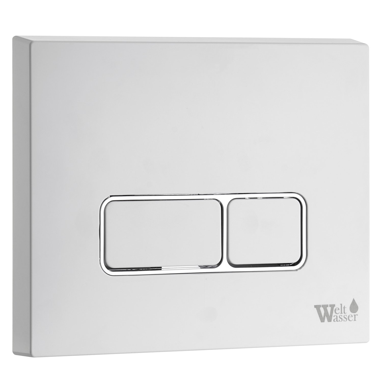 Комплект Weltwasser 10000011311 унитаза Merzbach 043 GL-WT с сиденьем микролифт и инсталляции Marberg 410 с белой кнопкой Marberg 410 SE GL-WT - фото 1