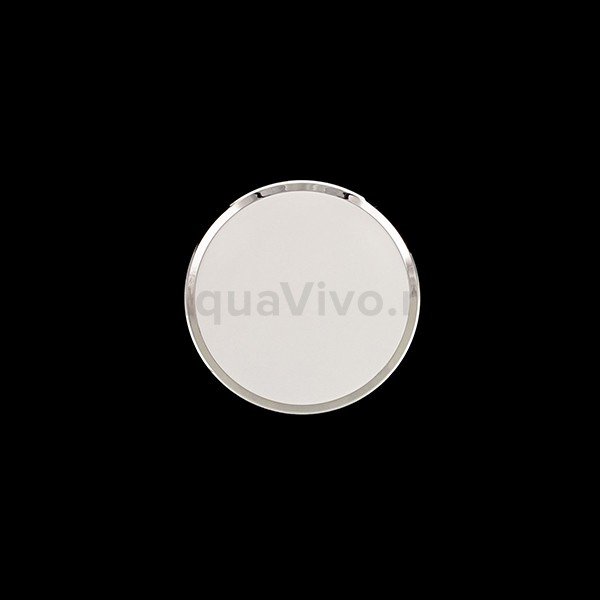 Потолочный светильник Citilux Луна CL702161W, арматура белый, плафон полимер белый / хром, цветовая температура 3000 K, 28х28 см