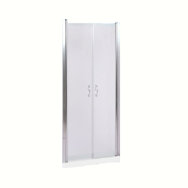 Душевая дверь River Suez 80 МТ 80x185, стекло матовое, профиль хром - фото 1