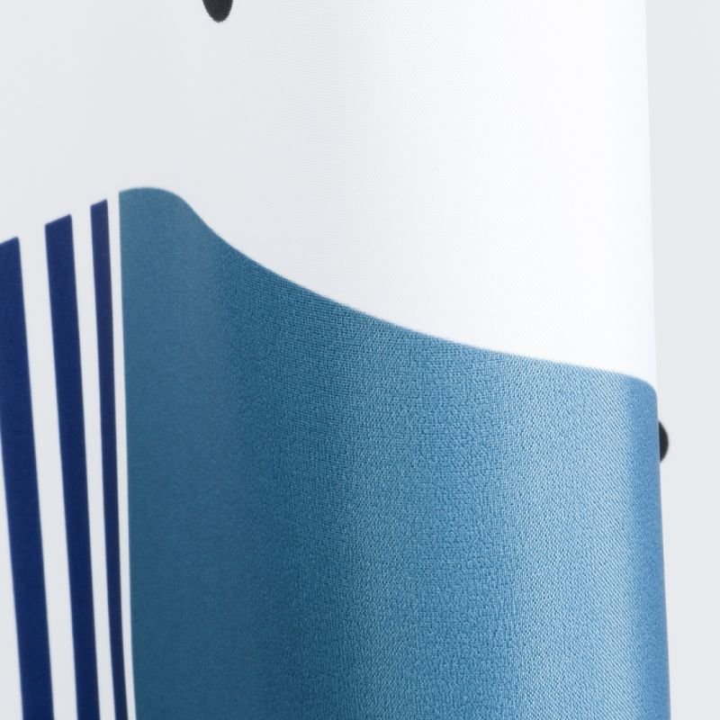 Штора для ванной Fixsen Design Drop FX-1508, 180x200, цвет синий / белый
