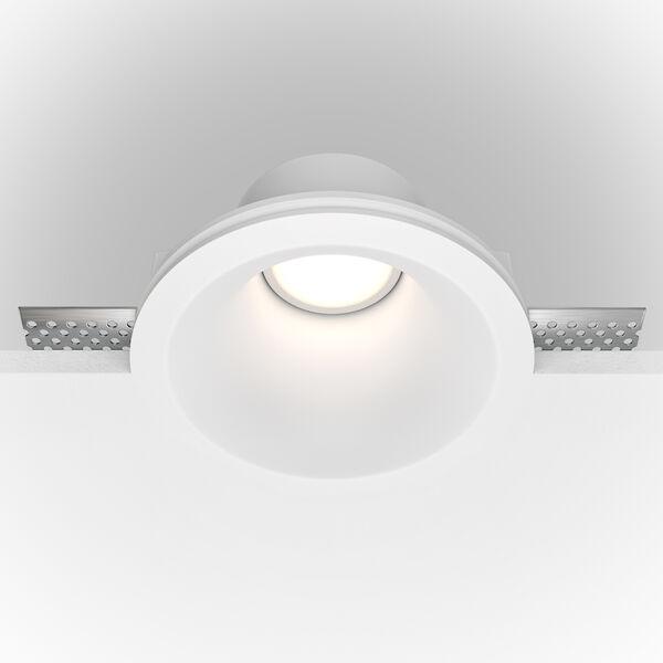 Точечный светильник Maytoni Technicali Gyps Modern DL002-1-01-W, арматура белая - фото 1