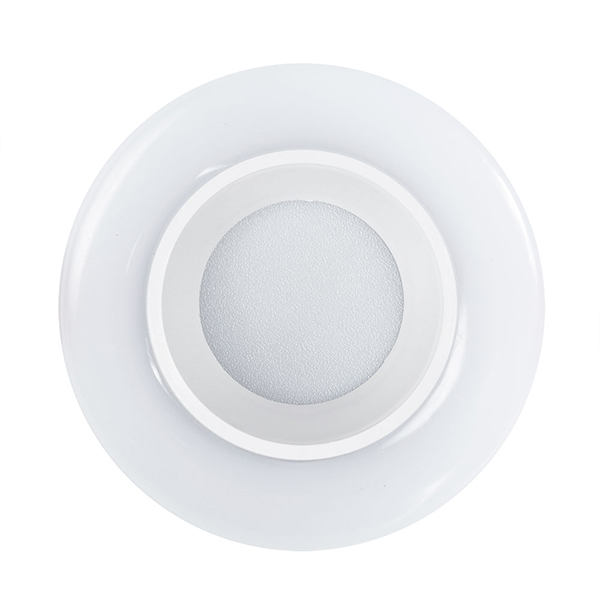 Точечный светильник Arte Lamp Alioth A7991PL-1WH, арматура белая, плафон пластик белый, 9х9 см - фото 1
