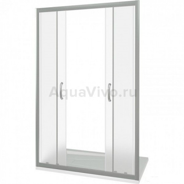 Душевая дверь Good Door Latte WTW-TD-170-G-WE 170x185, стекло грейп, профиль белый