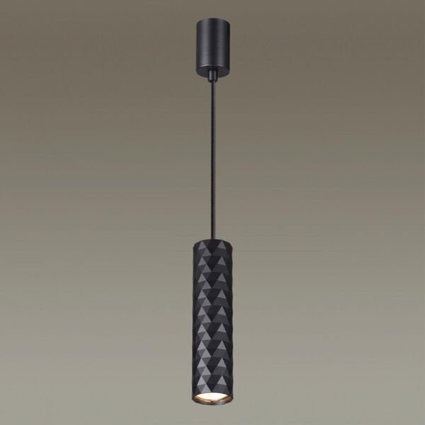 Подвесной светильник Odeon Light Ad Astrum 4287/1, арматура черная, плафон металл черный - фото 1