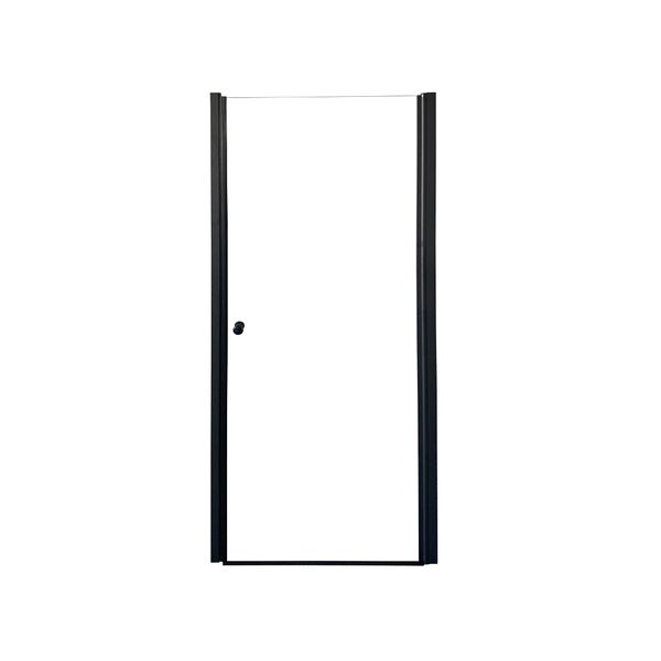 Душевая дверь Parly DE90B 90x185, стекло прозрачное, профиль черный
